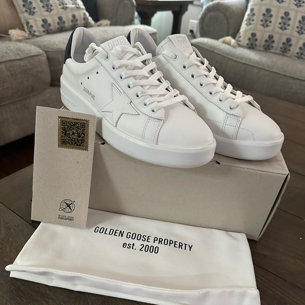 Golden Goose White Sneakers